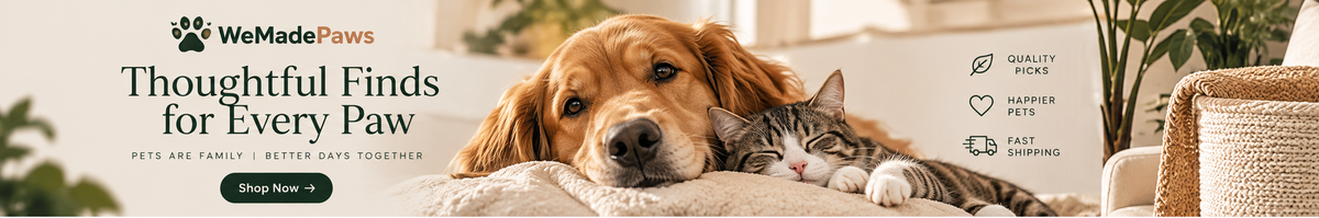 WeMadePaws, thoughtful essentials for dogs and cats